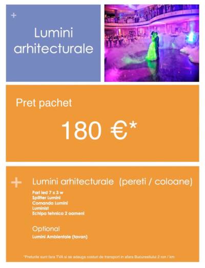 pret inchiriere Inchiriere grila de lumini