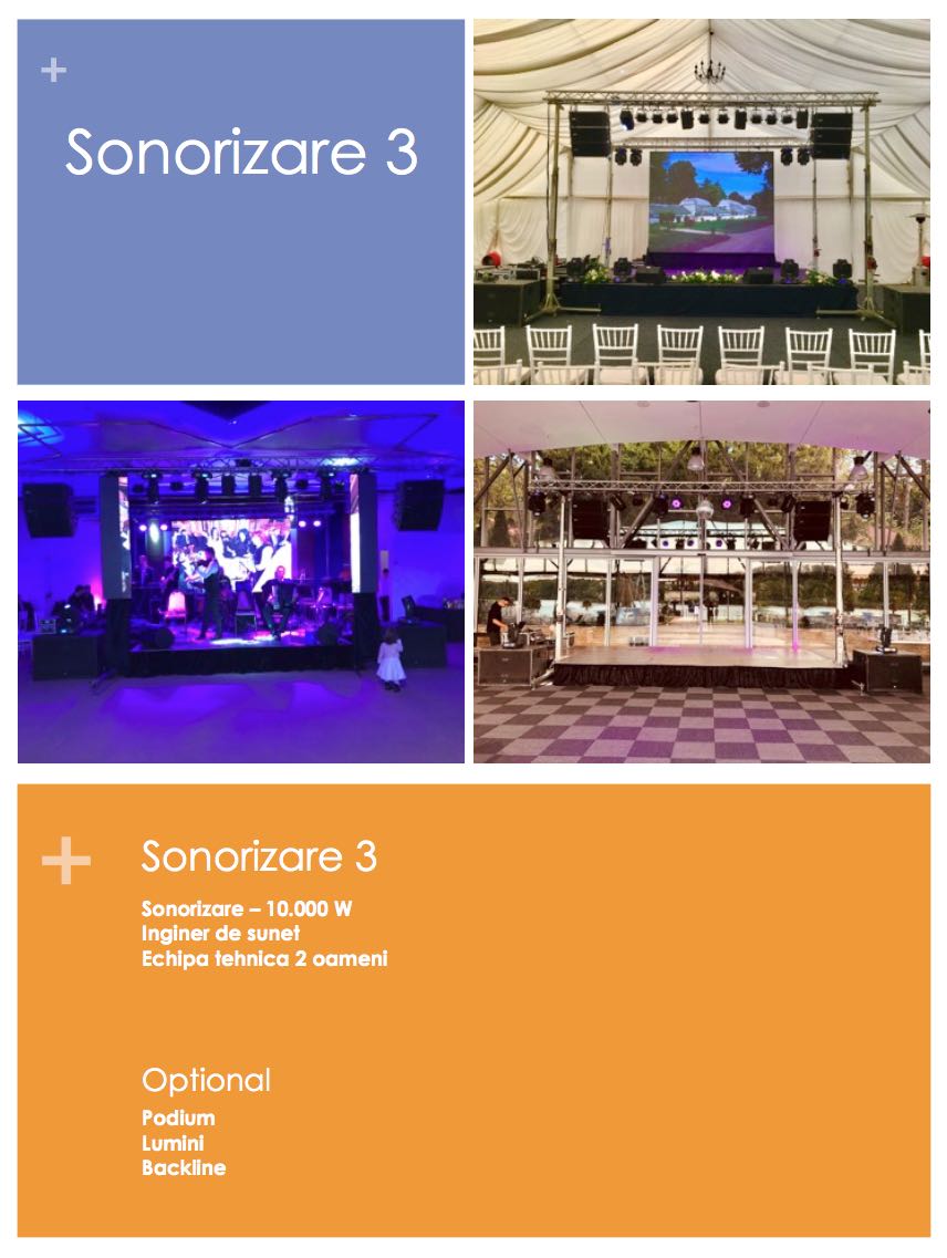 inchiriere sonorizare nunta corporate